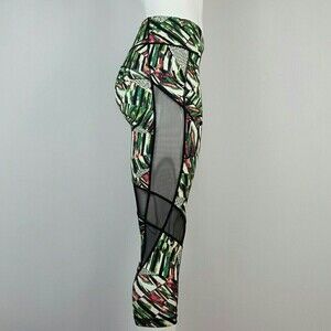 Nordstrom Zella Jungle Print Crop Leggings